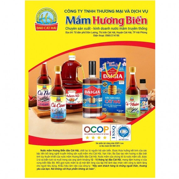 CÔNG TY TNHH THƯƠNG MẠI VÀ DỊCH VỤ MẮM HƯƠNG BIỂN