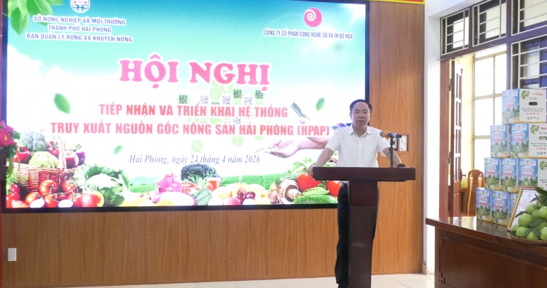 Triển Khai Hệ Thống Truy Xuất Nguồn Gốc Nông Sản Hải Phòng